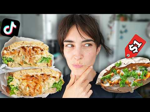 我試吃了 TikTok 上最便宜的高蛋白餐! (I Tried TikTok’s CHEAPEST High Protein Meals)