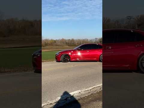 Alfa Romeo Giulia Quadrifoglio Accelerating Sounds!! #alfa #alfaromeo #driving #exhaust #shorts
