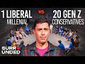 Tim Miller vs 20 Gen Z Conservatives | Surrounded