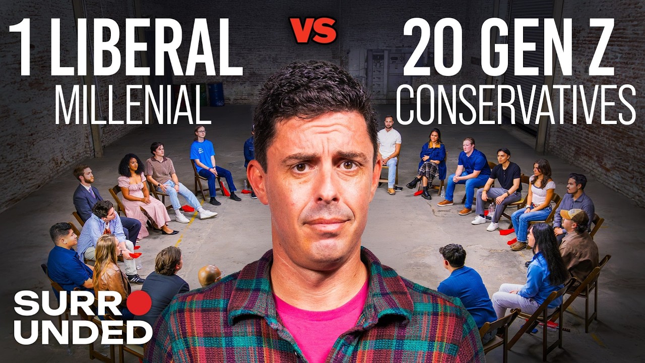 Tim Miller vs 20 Gen Z Conservatives | Surrounded