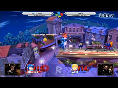 Super Famicon 2017 - Smash 4 Losers Round 3 - Peabnut vs Mekos