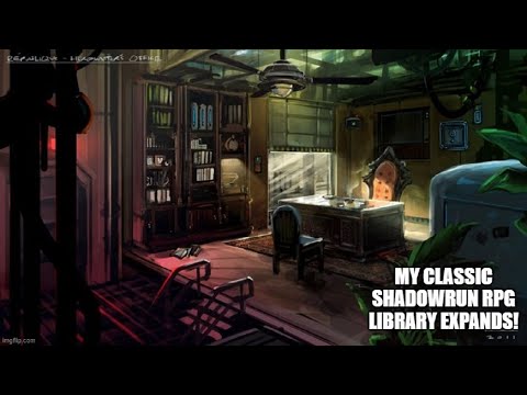 My Classic Shadowrun RPG Library Expands!