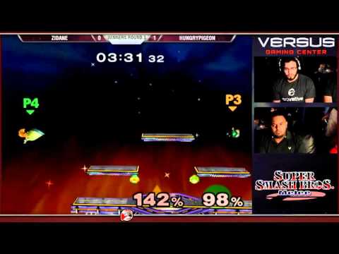 Versus Melee Weekly 12/20/15 - Winners Round 4 - Zidane (Sheik) vs Hungry Pigeon (Peach)