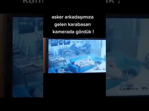 Uykuda Askere Gelen Karabasan Kamera da