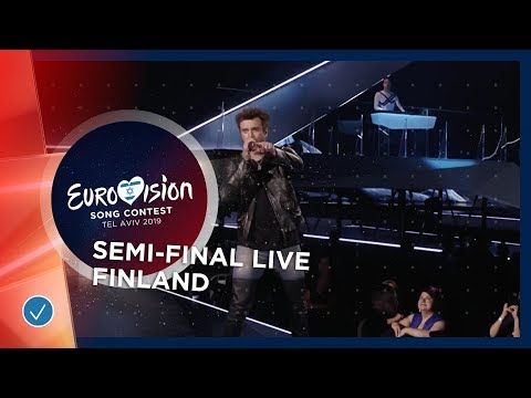 Finland - LIVE - Darude feat. Sebastian Rejman - Look Away - First Semi-Final - Eurovision 2019