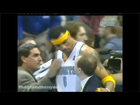 Kenyon Martin 1st game vs. New Jersey Nets: 22 points, 12 rebounds & 6 assists