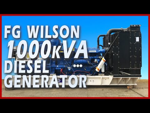 FG Wilson Perkins Diesel Generator 1000kVA – XP11009 Test #perkins | #fgwilson Authorised Dealer