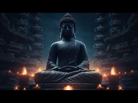 Dark Buddha Meditation Sound - Hyper Relaxing Atmosphere - Dark Mysterious Atmospheric Ambient Music