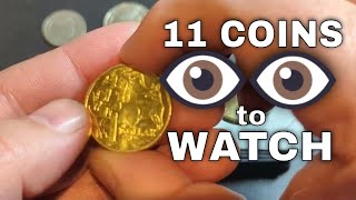 11 Coins to Watch - Value could climb fast