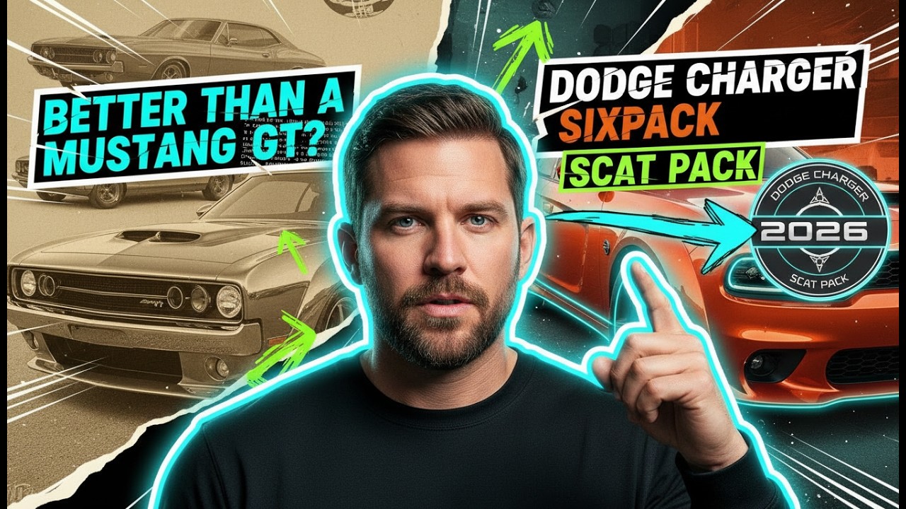 BETTER Than a Mustang GT? The 2026 Dodge Charger Sixpack Scat Pack is a BEAST!