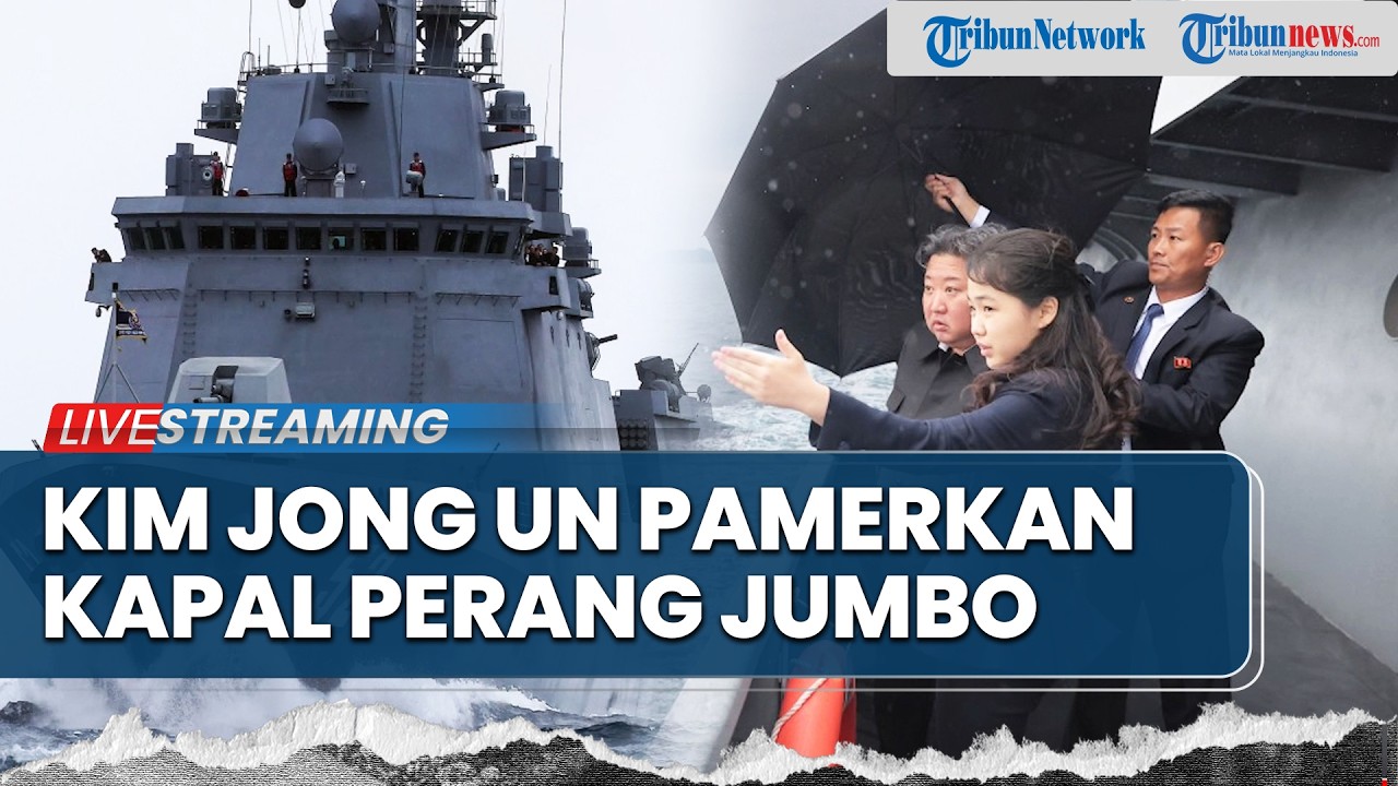Kim Jong Un Pamerkan Kapal Perang Jumbo Hingga Putin Tolak Ajakan Zelensky Bertemu Tatap Muka
