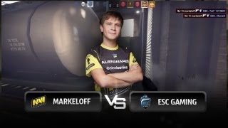 markeloff vs ESC @ Mad Catz CSGO Invitational