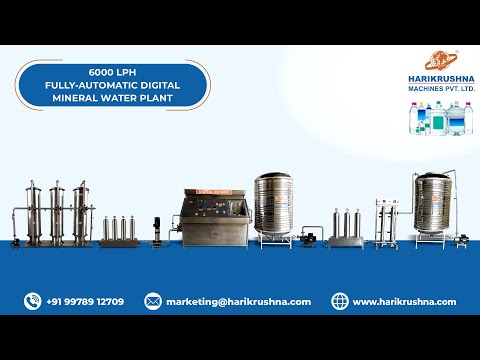 Mineral Water Plant 4000 Lph