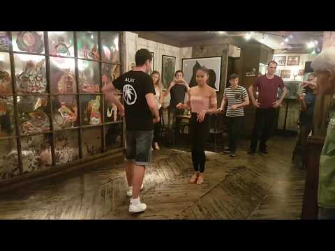 SOT Salsa on Thursday - Salsa On1 Dance Open Class Practice Video by Alex and Naliny on 05.03.2020
