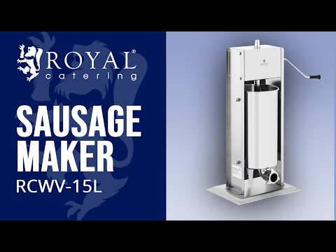 video - Sausage Maker - vertical - 15 L