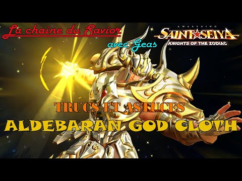 TRUCS ET ASTUCES ALDEBARAN GC GOD CLOTH SAINT SEIYA AWAKENING #SaintSeiyaKOTZ #SaintSeiyaAwakening