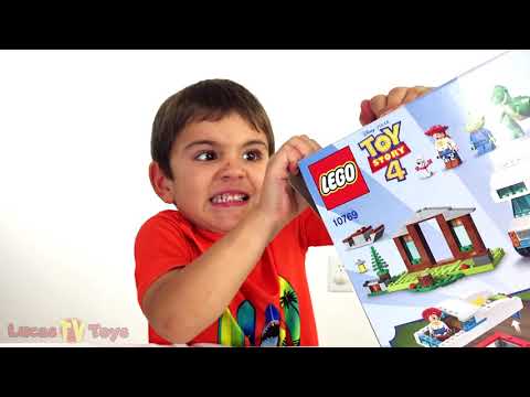 Lego Toy Story 4 RV Vacation set 10769 with Funny Brothers