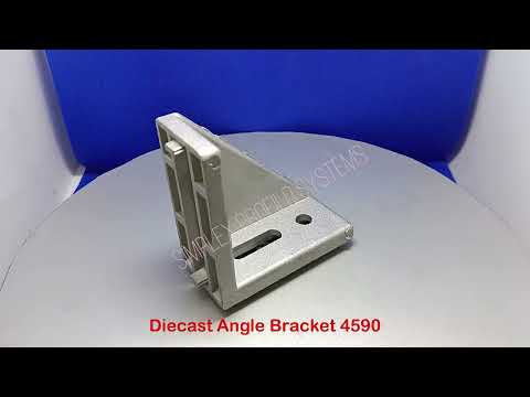 Aluminium dcbk 4590 aluminum diecast angle bracket, size: 45...