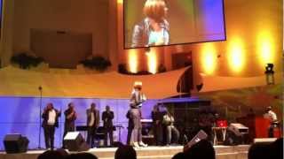 Leandria Johnson sings "God Will Take Care of You" & "Jesus" live in Baton Rouge, LA