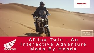 Africa Twin - An Interactive Adventure Made By Honda