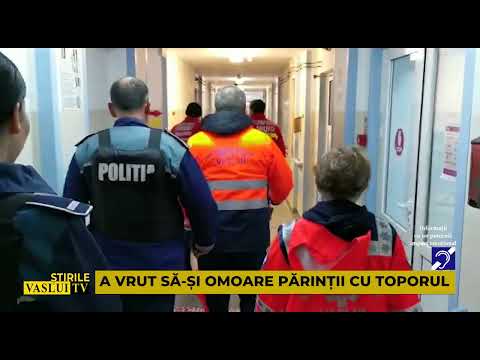 A VRUT ȘĂ-ȘI OMOARE PĂRINȚII CU TOPORUL
