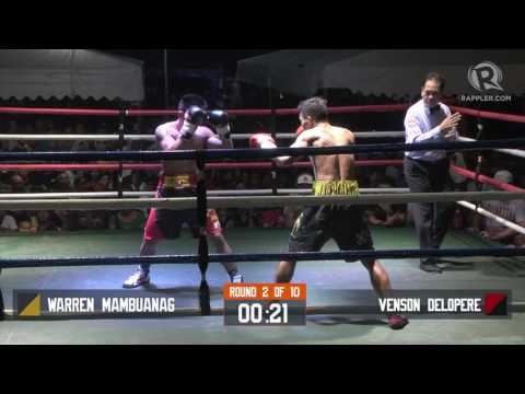 Rappler Fight Night: Warren Mambuanag vs Venson Delopere