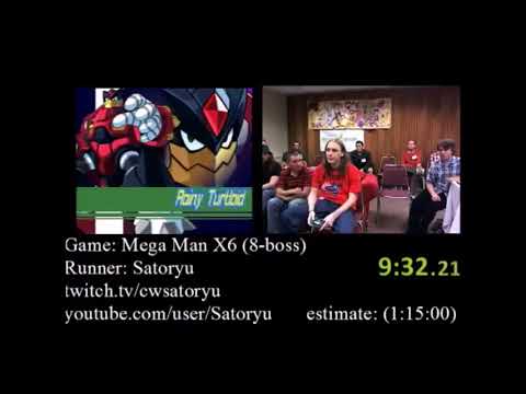 Mega Man X6 (All Stages) by Satoryu in 58:29 - AGDQ 2012