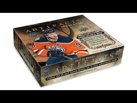 2019-20 Artifacts - 1 Hobby Box Break #DB062