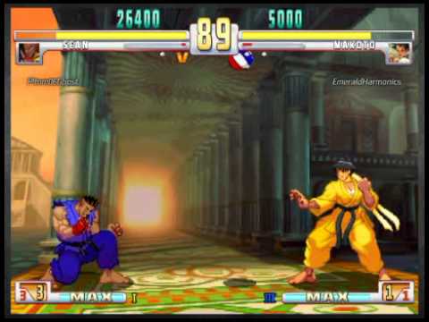 SFIIIOE: Sean [Pltnm06Ghost] vs Makoto [Me]