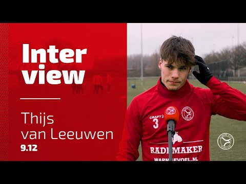 🎙 Thijs van Leeuwen: 'Wij gaan vol voor drie punten en dat is realistisch'