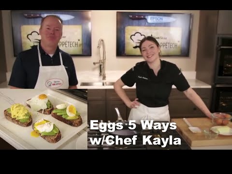 BlueStar's Bon AppeTECH: Cooking Eggs 5 Ways w/Chef Kayla Robison