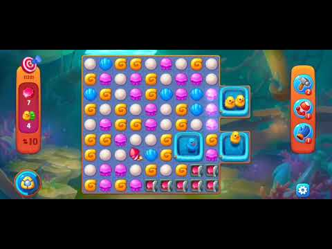 Fishdom Challenge Level 11201 (with Double Lightning Booster) @choraelmin