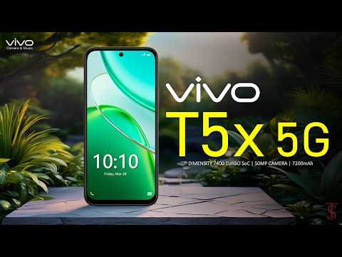 Thumbnail for Vivo T5x 5G Price, Official Look, Design, Specifications, Camera, Features | #vivot5x #5g #vivo