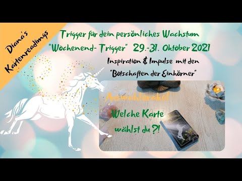 Wochenend-Trigger 29.-31. Okt. 2021 / Persönliches Wachstum