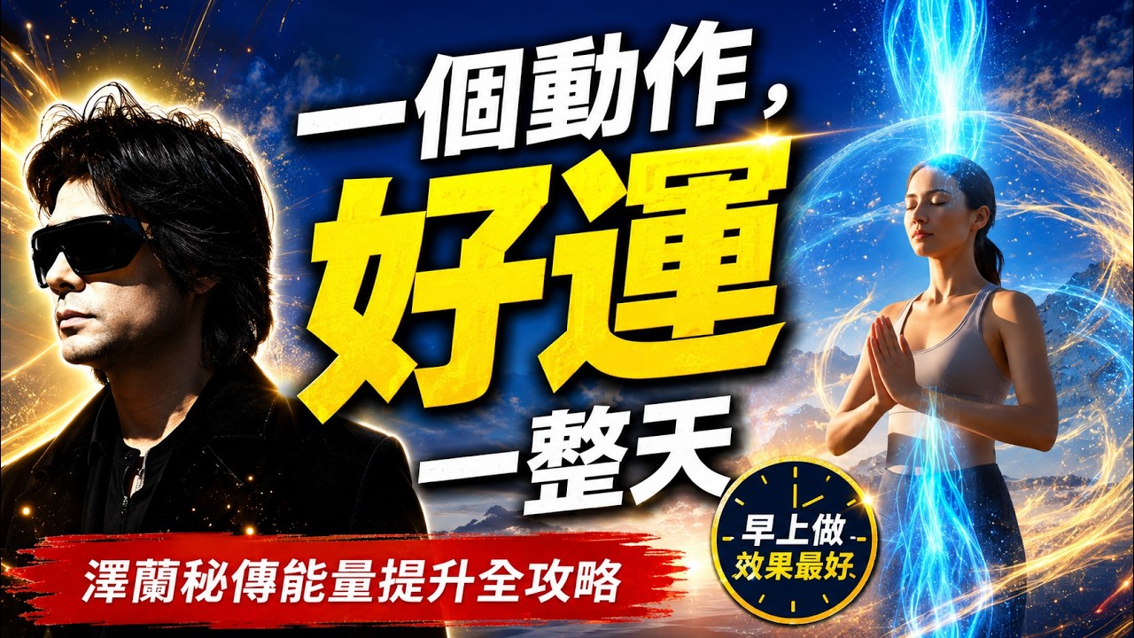 如何快速提升能量等級？學會這個，顯化才真正開始｜澤蘭最核心的5個能量提升法
