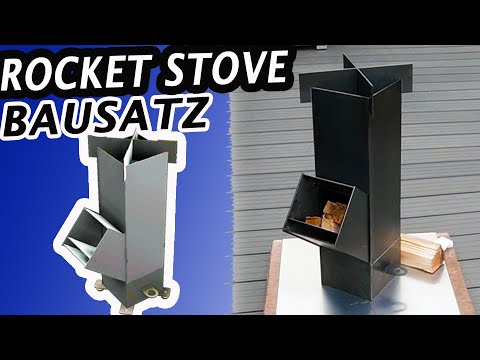 Rocket Stove als genialer Bausatz - in 20 min. fertig !