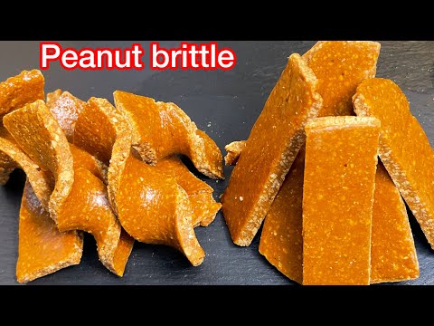 How To make authentic Ghanaian Nkate Cake / Peanut Brittle