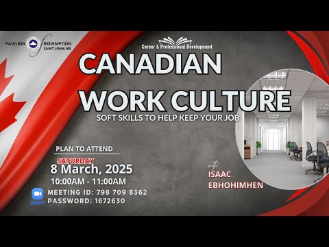 Canadian Work Culture | 8th March 2025 | Career Development