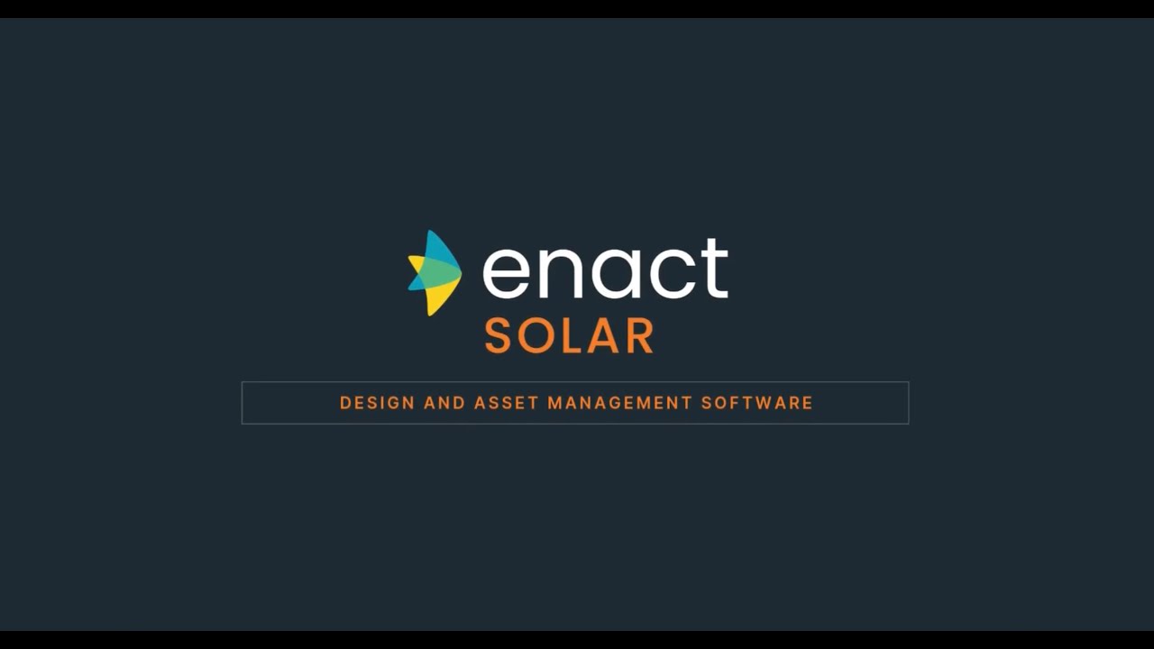Enact for Installers | AI-Enabled Solar Design & Asset Management Platform