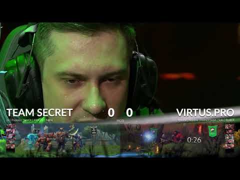 Team Secret - Virtus.pro (Games 1&2) KL Major Main Event Day 2