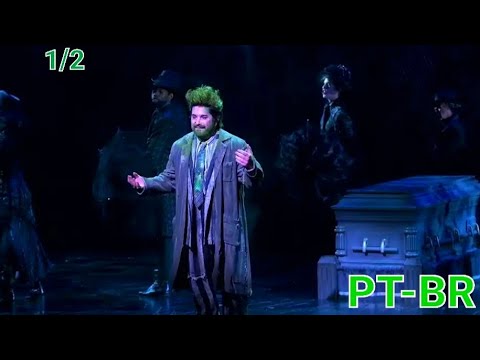 Watch the Opening Number From Beetlejuice on Broadway - "The Whole Being Dead Thing" (Dublado)