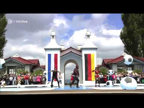 Mano Ezoh  Brand New Day - ZDF Fernsehgarten 19.06.16 - Gruß von Matthias