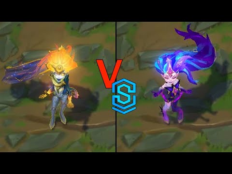 Prestige Eternal Aspect Zoe VS Star Guardian Zoe