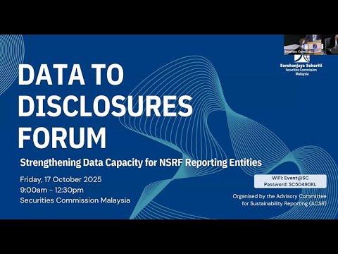 Data To Disclosures D2d Forum