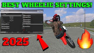 Best Wheelie Settings in Mx Bikes + Wheelie Tutorial (Update)(2025)‼️ 🏆😲🔥
