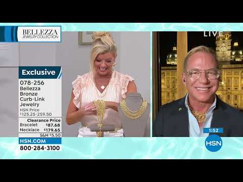 Bellezza Bronze 5Strand CurbLink 71/2" Bracelet