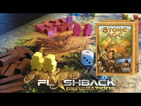 Stoneage Board Game Overview by Flashback Generations