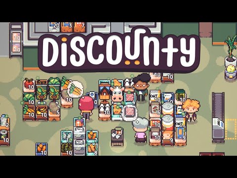 Discounty Longplay | Opening A Small Grocery In A Misty Harbor Town | Full Game No Commentary