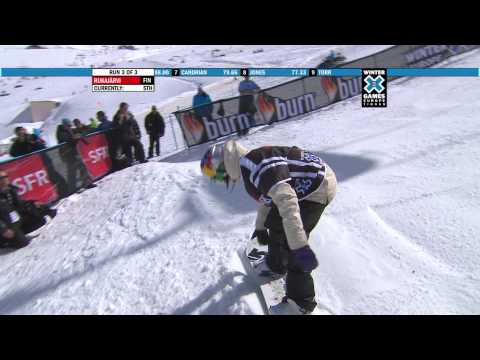 Winter X Games Europe 2011 - Enni Rukajarvi Wins Bronze in Snowboard Women's Slopestyle