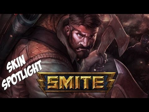 Smite - Skin Spotlights : Ullr The Survivor *Skin/Jokes/Taunts*